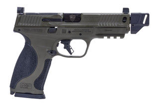 4.8-inch optic-ready 9mm pistol with aluminum frame, OD Green.